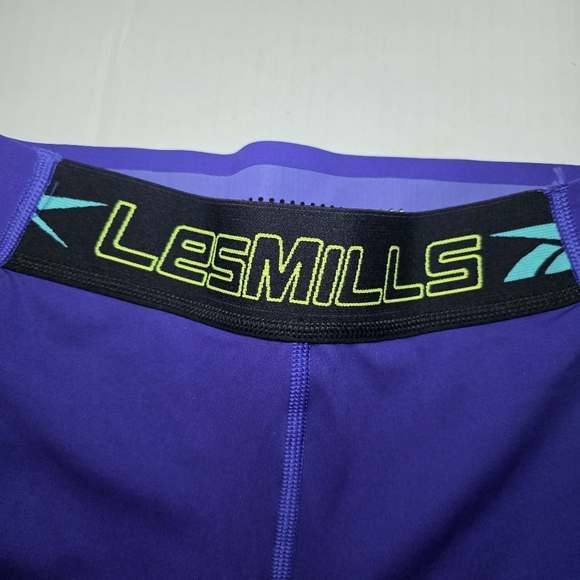 Reebok Les Mills 174 Puremove Leggings Bold Purple - XS/S NWT - Picture 4 of 8